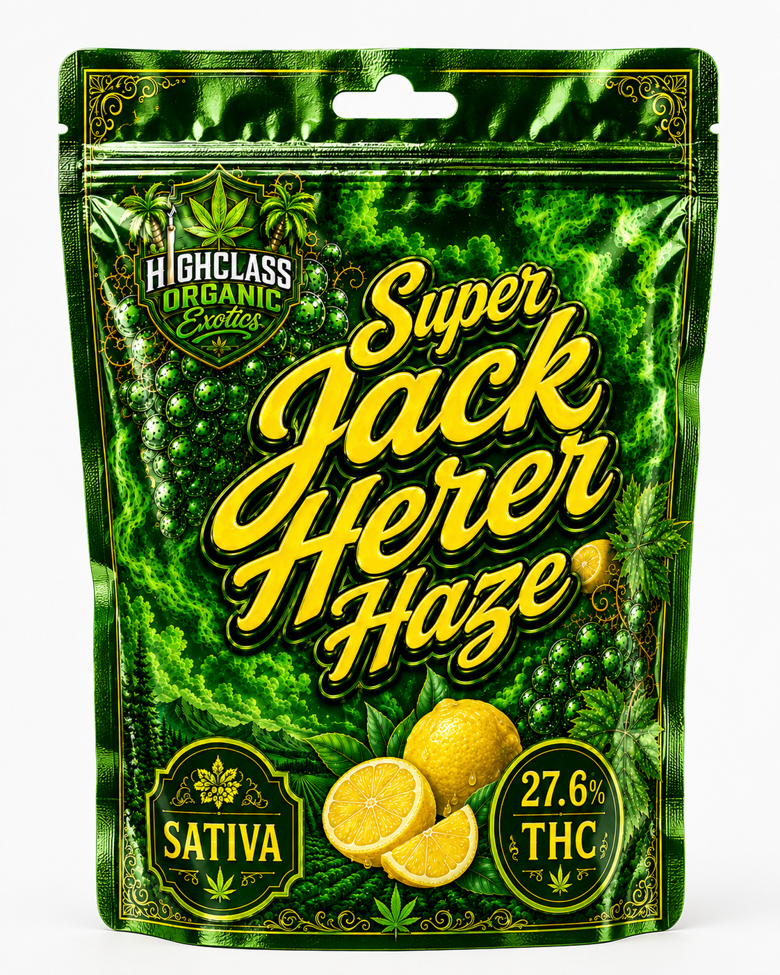 Super Jack Herer Haze - The SNL Smoke (SATIVA) THCA FLOWER 27.6 %
